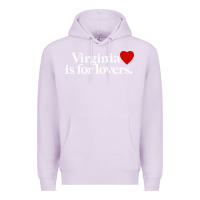 Lilac VIRGINIA IS FOR LOVERS Premium Hoodie - linhVisuals