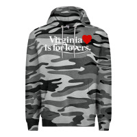 Slate Camo VIRGINIA IS FOR LOVERS Premium Hoodie - linhVisuals