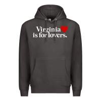 Smoke VIRGINIA IS FOR LOVERS Premium Hoodie - linhVisuals