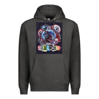 Charcoal Heather wrld legend of music rap Premium Hoodie - linhVisuals
