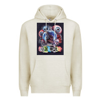 Oatmeal Heather wrld legend of music rap Premium Hoodie - linhVisuals