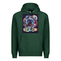 Sports Green wrld legend of music rap Premium Hoodie - linhVisuals