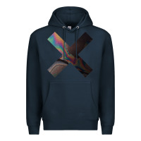 Navy the xx Premium Hoodie - linhVisuals