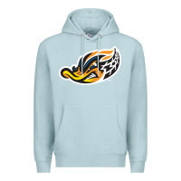 Blue Mist akron-rubber-ducks Premium Hoodie - linhVisuals