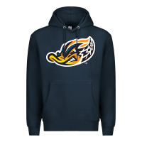Navy akron-rubber-ducks Premium Hoodie - linhVisuals