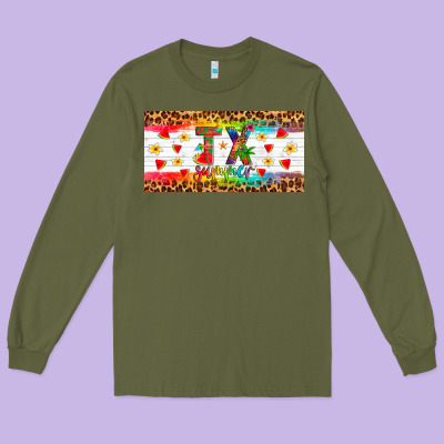 Texas Summer License Plate Long Sleeve Tee Designed By Artiststas