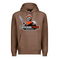 Chestnut indiana institute of technology warrior Premium Hoodie - linhVisuals