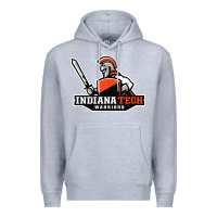 Heather Grey indiana institute of technology warrior Premium Hoodie - linhVisuals