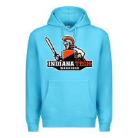 Ocean Blue indiana institute of technology warrior Premium Hoodie - linhVisuals