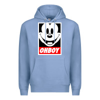 Colony Blue ohboy Premium Hoodie - linhVisuals
