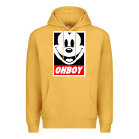 Mustard ohboy Premium Hoodie - linhVisuals