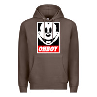 Coffee ohboy Premium Hoodie - linhVisuals
