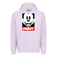Lilac ohboy Premium Hoodie - linhVisuals