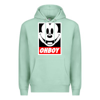 Seafoam ohboy Premium Hoodie - linhVisuals