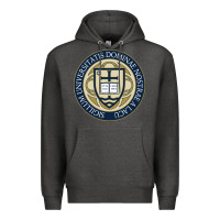 Charcoal Heather university dame Premium Hoodie - linhVisuals