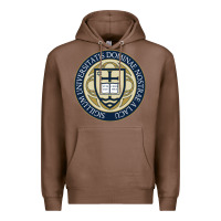 Chestnut university dame Premium Hoodie - linhVisuals