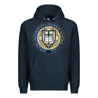 Navy university dame Premium Hoodie - linhVisuals