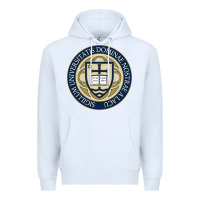 White university dame Premium Hoodie - linhVisuals