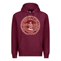 Burgundy university oklahoma Premium Hoodie - linhVisuals
