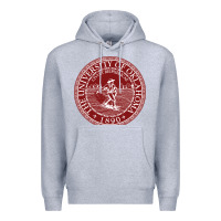 Heather Grey university oklahoma Premium Hoodie - linhVisuals