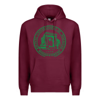 Burgundy upr at mayaguez Premium Hoodie - linhVisuals