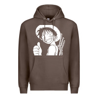 Coffee luffy one piece Premium Hoodie - linhVisuals