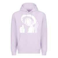 Lilac luffy one piece Premium Hoodie - linhVisuals