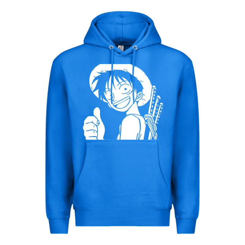 Luffy One Piece Premium Hoodie by linhVisuals | Teevron