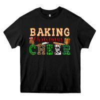 Black baking christmas cheer Heavy Core Tee - FaDigitalArtStudio