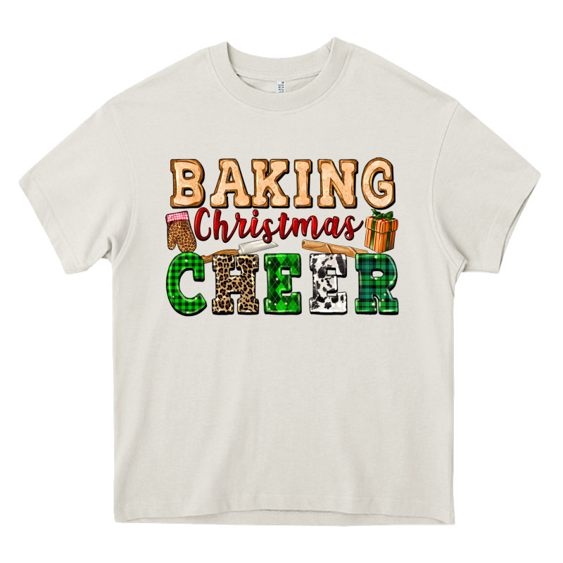 Baking Christmas Cheer Heavy Core Tee by FaDigitalArtStudio | Teevron