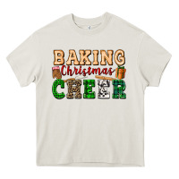 Cream baking christmas cheer Heavy Core Tee - FaDigitalArtStudio