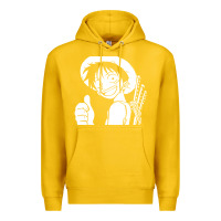 Lemon luffy one piece Premium Hoodie - linhVisuals