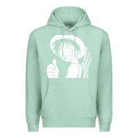 Seafoam luffy one piece Premium Hoodie - linhVisuals