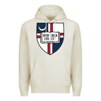 Oatmeal Heather university catholic Premium Hoodie - linhVisuals