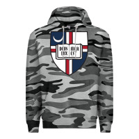 Slate Camo university catholic Premium Hoodie - linhVisuals