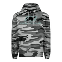 Slate Camo Nautique Boats Premium Hoodie - linhVisuals