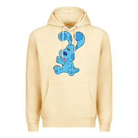 Pina Colada blues clues on red sofa Premium Hoodie - linhVisuals