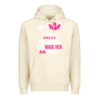 Sandshell my mommy was amazing god made her an angel Premium Hoodie - linhVisuals