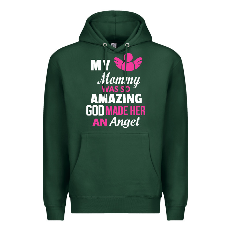 My Mommy Was Amazing God Made Her An Angel Premium Hoodie by linhVisuals | Teevron