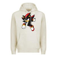Oatmeal Heather shadow the hedgehog Premium Hoodie - linhVisuals