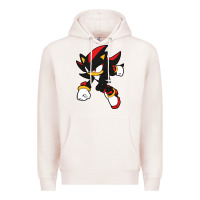Pale Pink shadow the hedgehog Premium Hoodie - linhVisuals