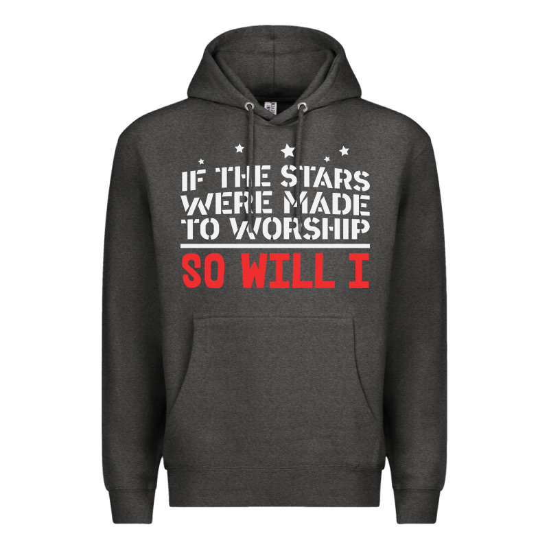 If The Stars Were To Worship So Will I Premium Hoodie by linhVisuals | Teevron