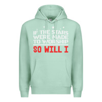 Seafoam if the stars were to worship so will i Premium Hoodie - linhVisuals