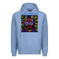 Colony Blue kaytranada Premium Hoodie - linhVisuals