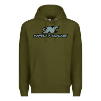 Army Green Nautique Boats Premium Hoodie - linhVisuals
