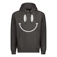 Smoke smily Premium Hoodie - linhVisuals