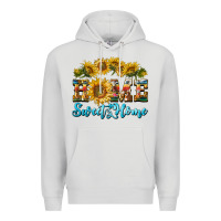 Dove Grey home sweet home sunflower Premium Hoodie - BarkalooDesign