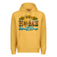 Mustard home sweet home sunflower Premium Hoodie - BarkalooDesign