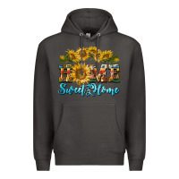 Smoke home sweet home sunflower Premium Hoodie - BarkalooDesign
