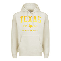 Oatmeal Heather texas Premium Hoodie - linhVisuals
